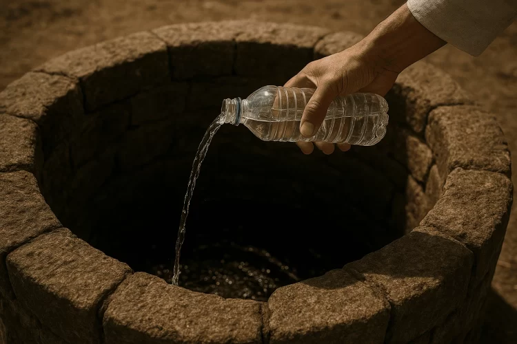 Mencampur Air Zam – zam